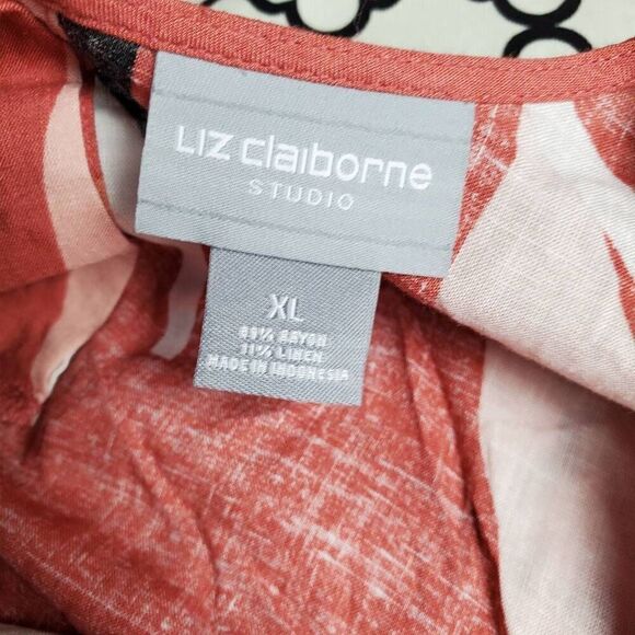 Liz Claiborne Studio XL Blouse, NWT - Picture 3 of 6